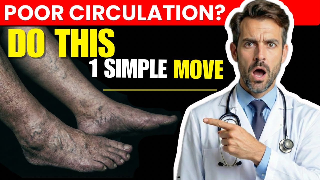 Over 70? Do This 1 Exercise for Poor Leg Circulation After 70| Senior Longevity Lab