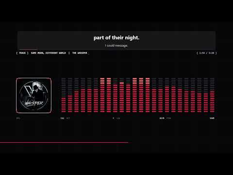 Same Moon, Different World - The Whisper