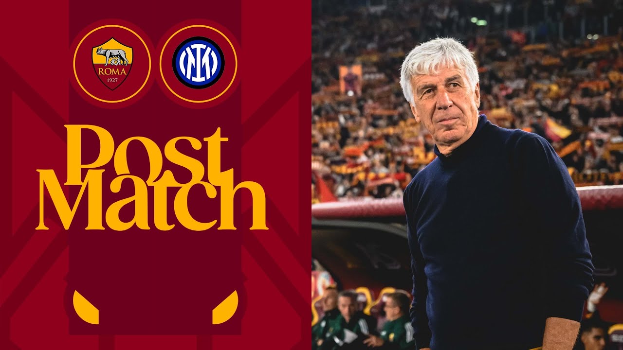 GIAN PIERO GASPERINI | INTERVISTA POST ROMA-INTER