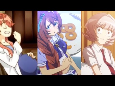 Best Anime Foodbaby & Bloated Scenes (Edited)