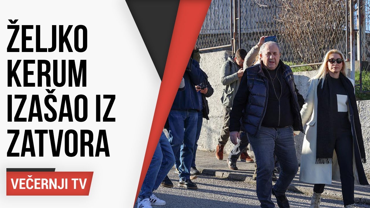 Željko Kerum izašao iz zatvora, dočekala ga Fani: Evo što je rekao novinarima