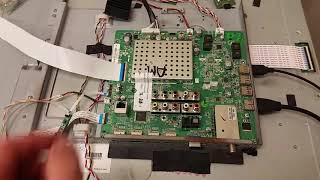 Functionality proof Vizio XVT553SV main board 3655-0122-0150 returned as not working by A.Montejano