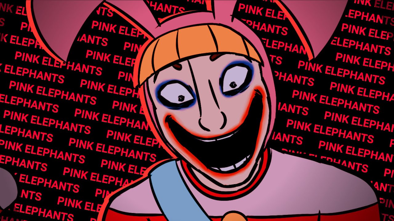 PINK ELEPHANT animation meme | Popee the performer