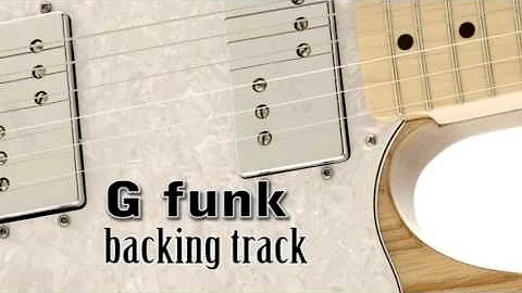 Funk Backing Track in G (100bpm)