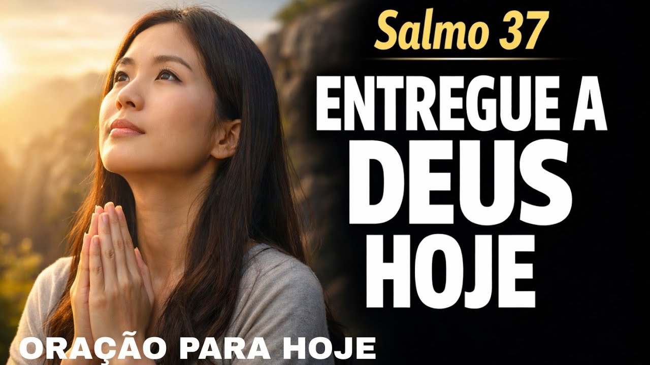 ORAÇÃO, SALMO 37 PARA COMEÇAR SEU DIA HOJE. 