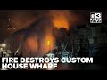 Fire Destroys Custom House Wharf in Portland 🔥