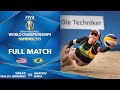 Sweat/Walsh Jennings vs. Agatha/Duda - Full Match | Beach Volleyball World Champs Hamburg 2019