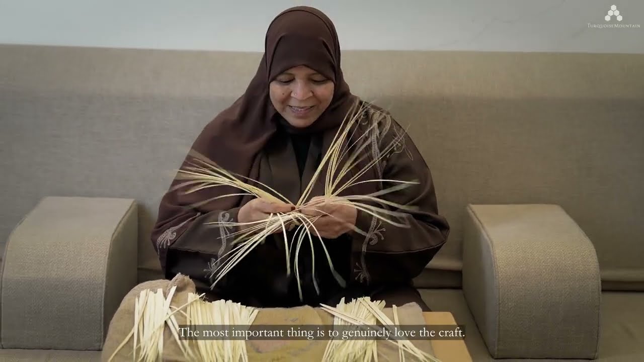 فايزة منصوري | مُدربة وحِرفية في صناعة الخوص