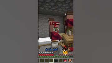 Villager Frustration: A Quest for Unbreaking 2 Enchantment! #minecraft #shorts