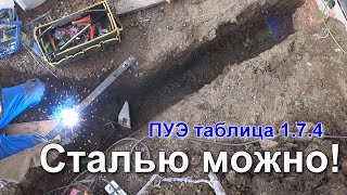 Контур заземления. Подробный монтаж!  + нормы и правила