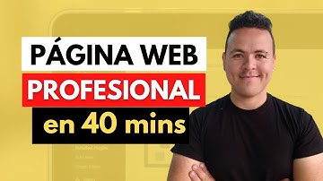 Cómo Crear tu Página Web en 40 minutos