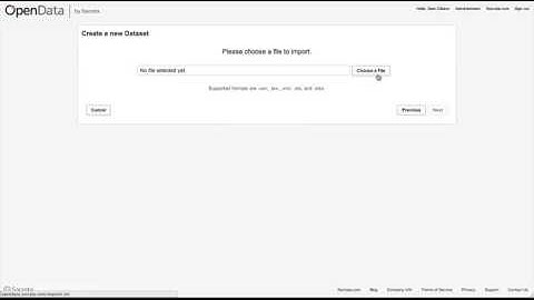 Using Socrata to Create an Open Data Set from a Spreadsheet
