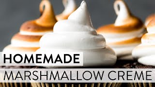 Homemade Marshmallow Creme (Frosting) | Sally's Baking