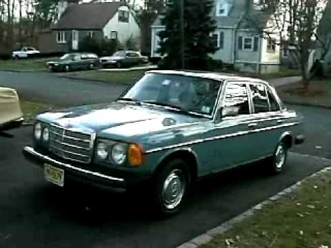 Jaime drives the 1982 Mercedes 240D