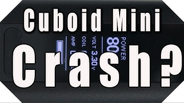 Joyetech Cuboid Mini 80 Watt zum crashen bringen... | VaperDream
