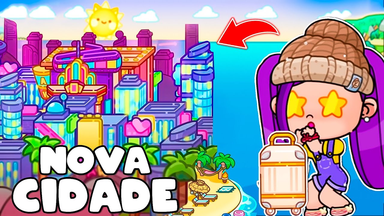 ROTINA VIAGEM PARA A NOVA CIDADE DO AVATAR WORLD 🤩🏢 | AVATAR WORLD ROTINAS E HISTÓRIAS