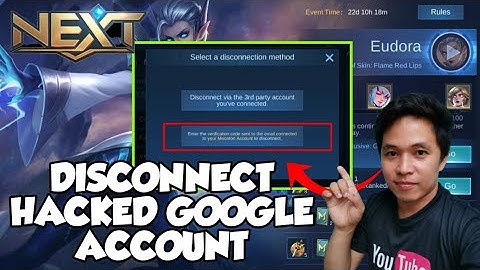DISCONNECT GOOGLE PLAY GAMES MOBILE LEGENDS | NEXT PROJECT TUTORIAL 2020