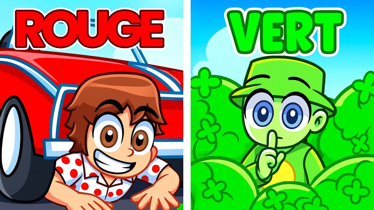 Cache-cache UNE SEULE COULEUR sur Fortnite...