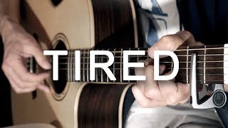 Tired - Alan Walker ft. Gavin James🚶Fingerstyle Guitar Cover by Albert Gyorfi [+TABS] chords