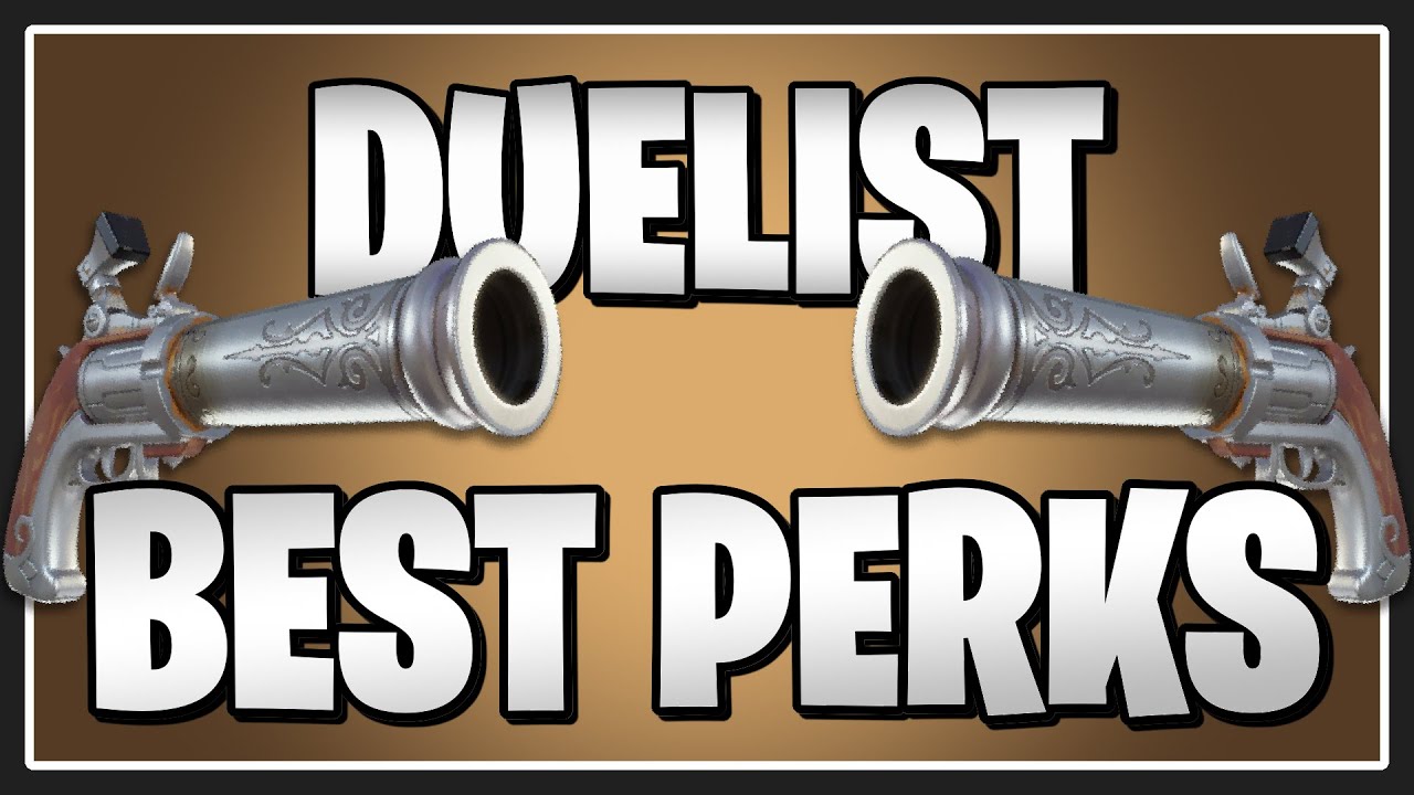 Fortnite Stw Duelist Best Perks The Best Perks For The Duelist In Fortnite Save The World Youtube