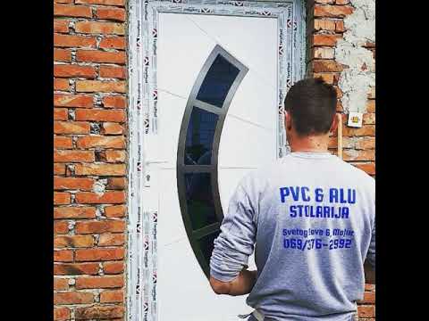 Dvokrilna Ulazna Vrata Pvc Cene - Ulazna Vrata Akcija - Akcija Sanacije  0693762992