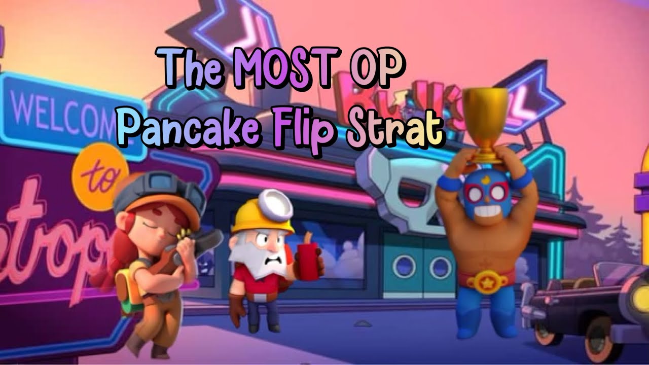 The MOST OP Bounty Pancake Flip Strat in Brawl Stars!!! YouTube