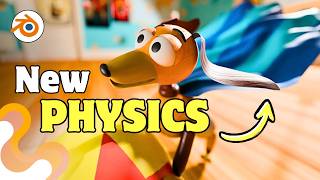 NEW Physics Simulation (Cloth, Hair, Fur) | Blender 5.2