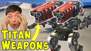 TINY TITANS Skirmish  Funny War Robots Game Mode Gameplay WR