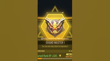 RANKED GRANDMASTER I ✅️| codmobile