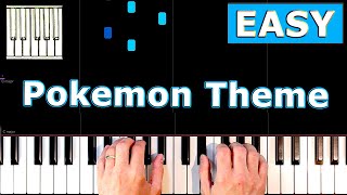 ✅ Pokemon Theme - EASY Piano Tutorial