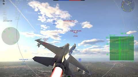 War Thunder - F-16C gameplay (6 kills)