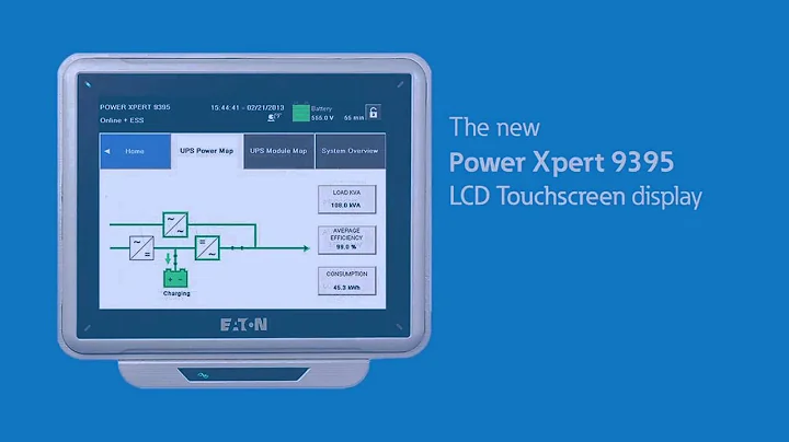 Power Xpert 9395 UPS Training Video Preview