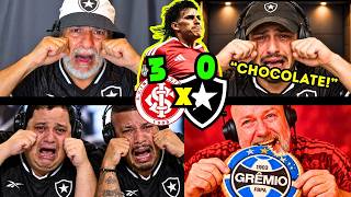 BALDASSO! REAÇÕES DOS BOTAFOGUENSES em INTER 3x0 BOTAFOGO NO BRASILEIRÃO 2026