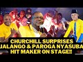 CHURCHILL SURPRISES ELISHA TOTO & JALANGO ON STAGE / DANCES TO PAROGA NYASUBA OGA OBINNA/FRED OMONDI