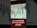 ICT TRADING FLIP ENTRY MODEL || LEGIT ICT || #trading #forexgold #ict #stockmarket #xauusd