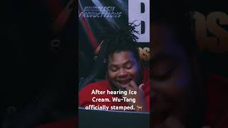 Wu-Tang is the GOAT after hearing Ice Cream by Raekwon. #rapper #reaction #music  #wutangforever