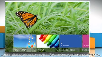 How to access photos in Windows® 8
