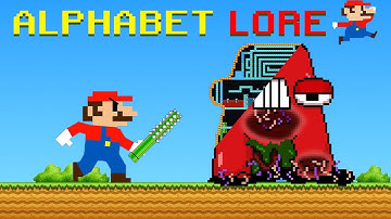 Alphabet Lore But Something is WEIRD #5 | Alphabet Lore is The Giant Zombie | Game Animation