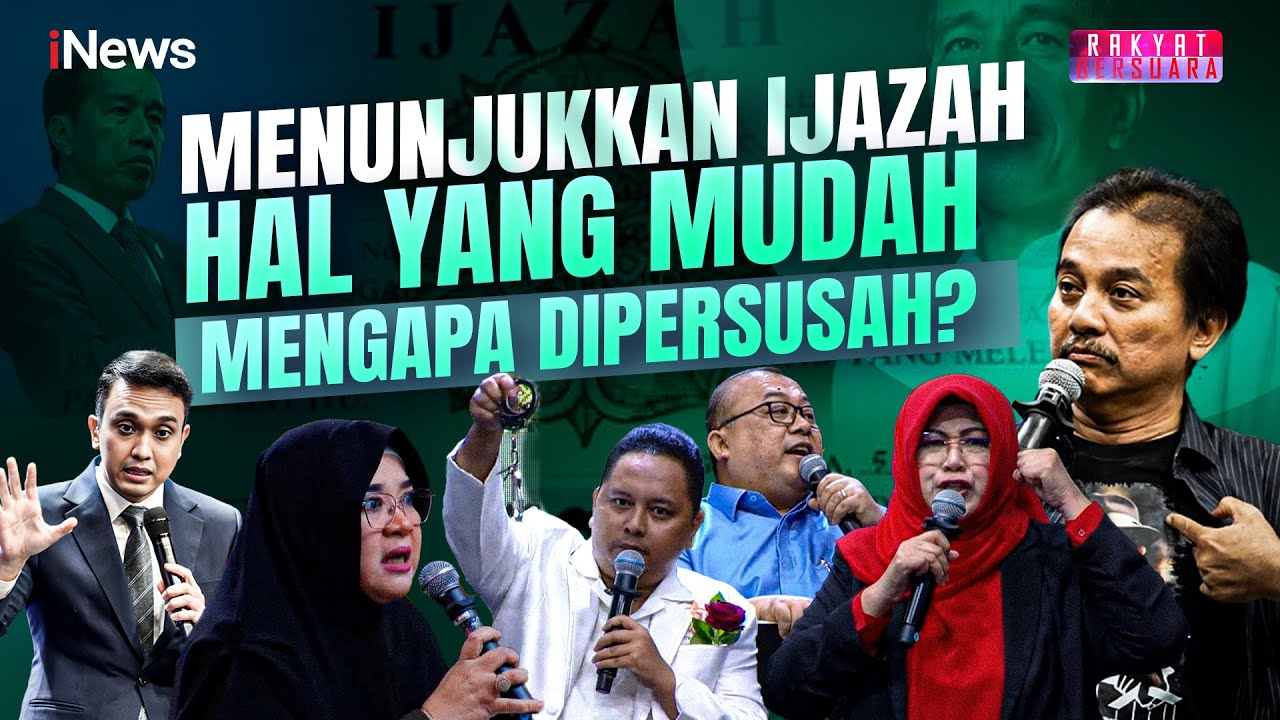 Keras! dr Tifa: Pak Jokowi Supaya Tidak Stres, Tunjukkan Ijazahnya! | Rakyat Bersuara | 03/06