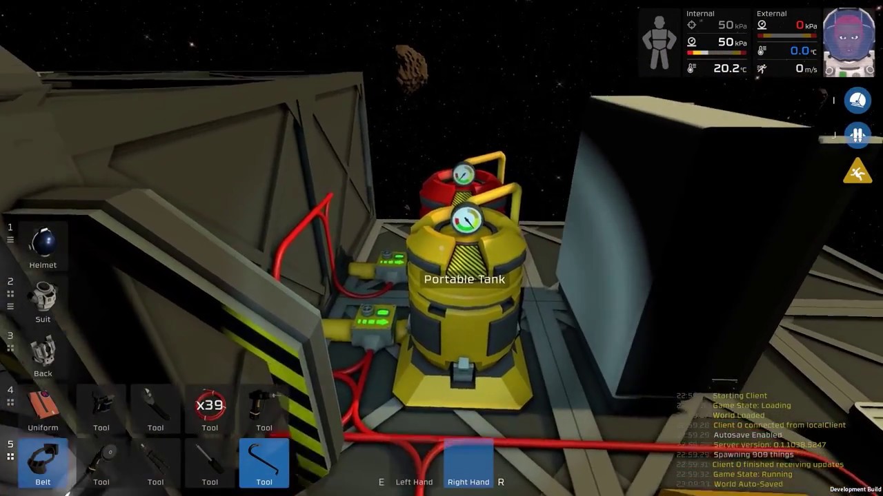 Stationeers SemiAutomated Gas Harvesting Room YouTube