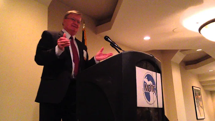 Robert P Siemion Speech