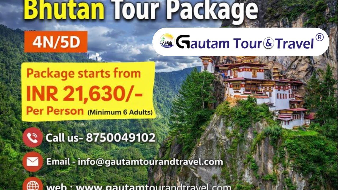Турпакет в Бутан 4 ночи/5 дней | Лучший тур в Бутан из Индии | Пхуентшолинг – Паро | Звоните 8750...