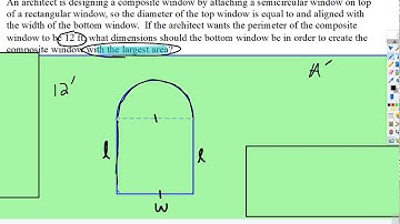 Wk-11 Derivatives: Optimization - Composite Window Problem