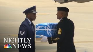 North Korea Returns Remains Of U.S. Troops Killed In Korean War | NBC Nightly News