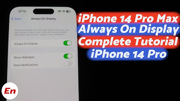 iPhone 14 Pro | How to Customize, Turn Off & On Always on Display | iPhone 14 Pro Max