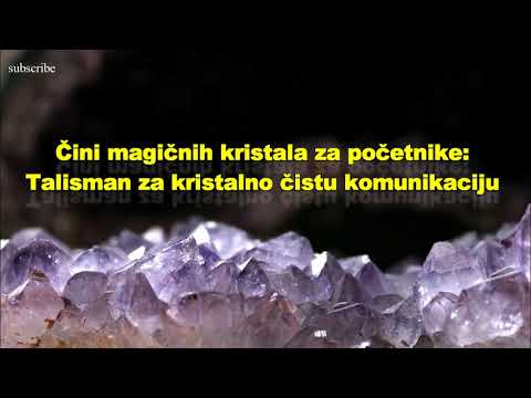 Video: Talisman Kamenje Za Sreću U Poslu