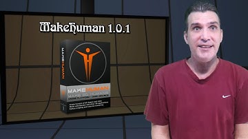 3D Character Modeling with MakeHuman 1.0.1!