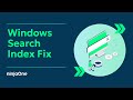 How to Reset and Rebuild the Search Index in Windows 10