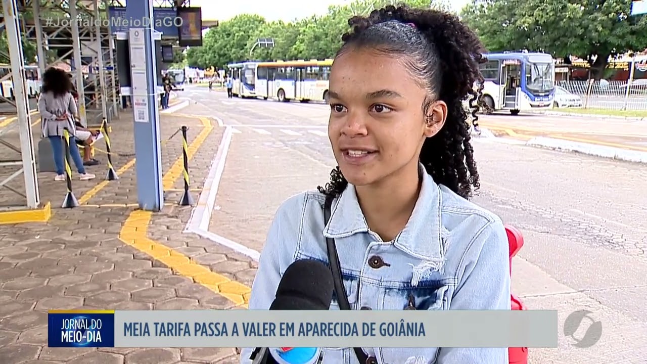 JMD - Meia tarifa do transporte coletivo passa a valer em Aparecida de Goiânia