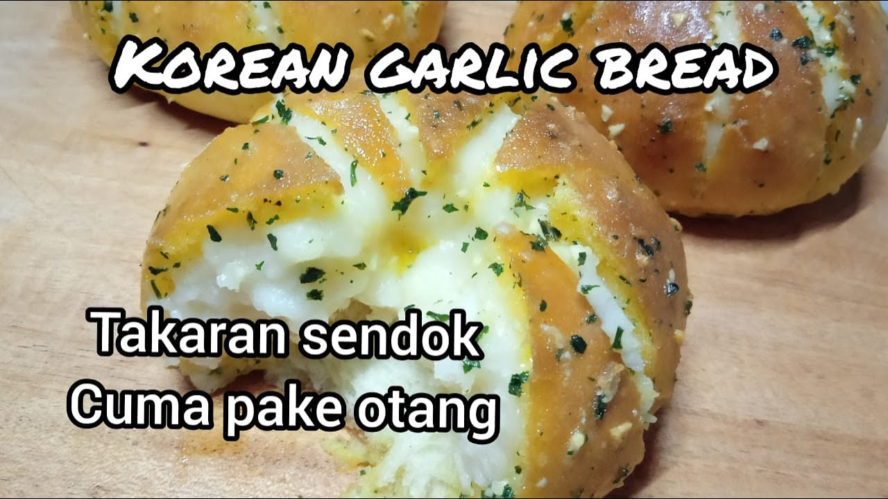 Korean Cream Cheese Garlic Bread Recipe YouTube
